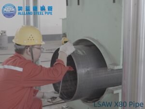 LSAW X80 wall thickness