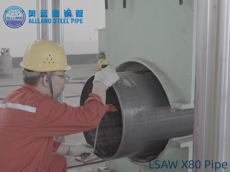 LSAW X80 wall thickness