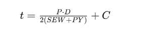 Pressure Pipeline Minimum Wall Thickness Calculator