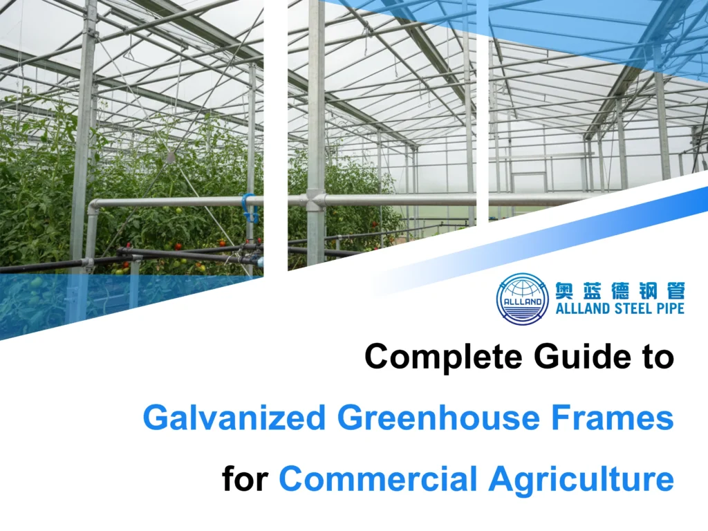 Galvanized Greenhouse Frames