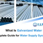 galvanized water pipe