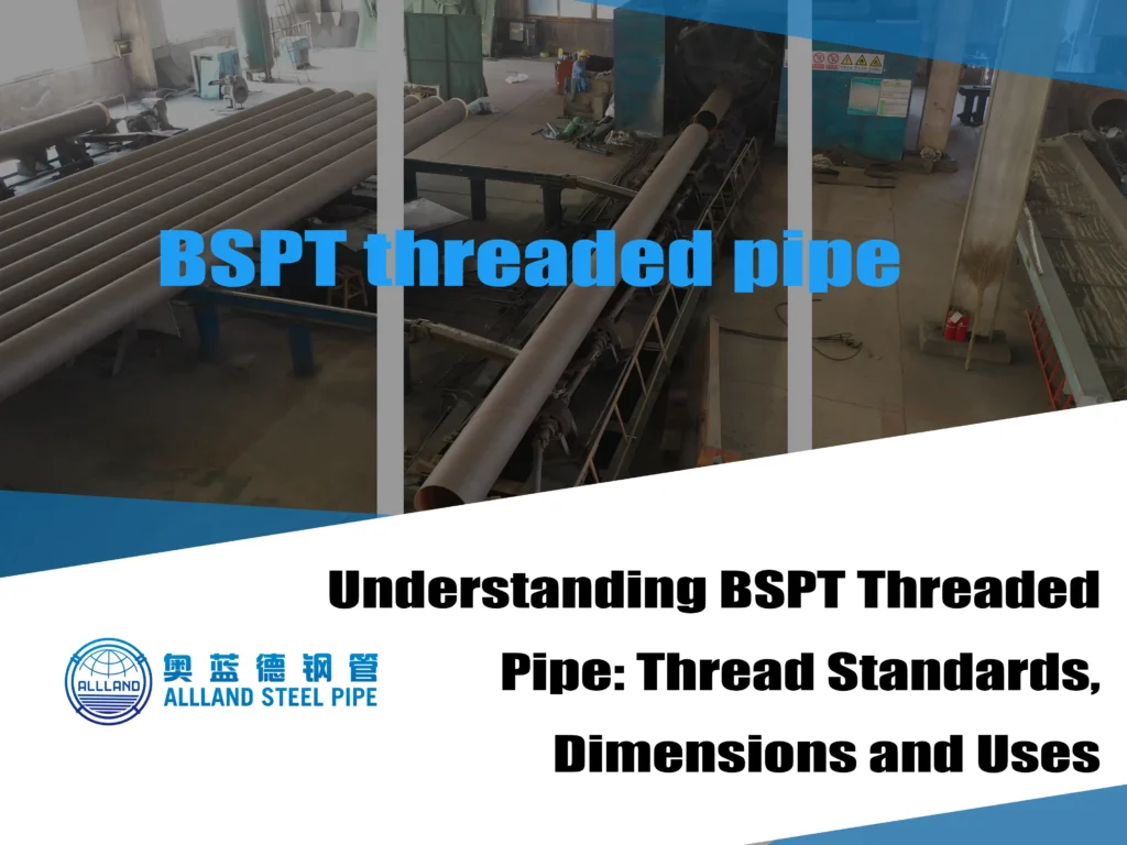 BSPT threaded pipe