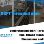 BSPT threaded pipe