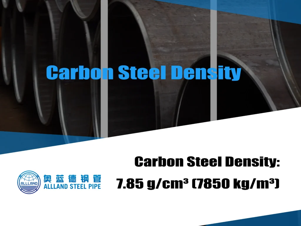 carbon steel density