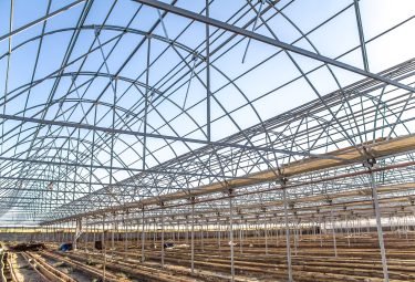 The,Frame,Of,A,Greenhouse,Against,The,Sky